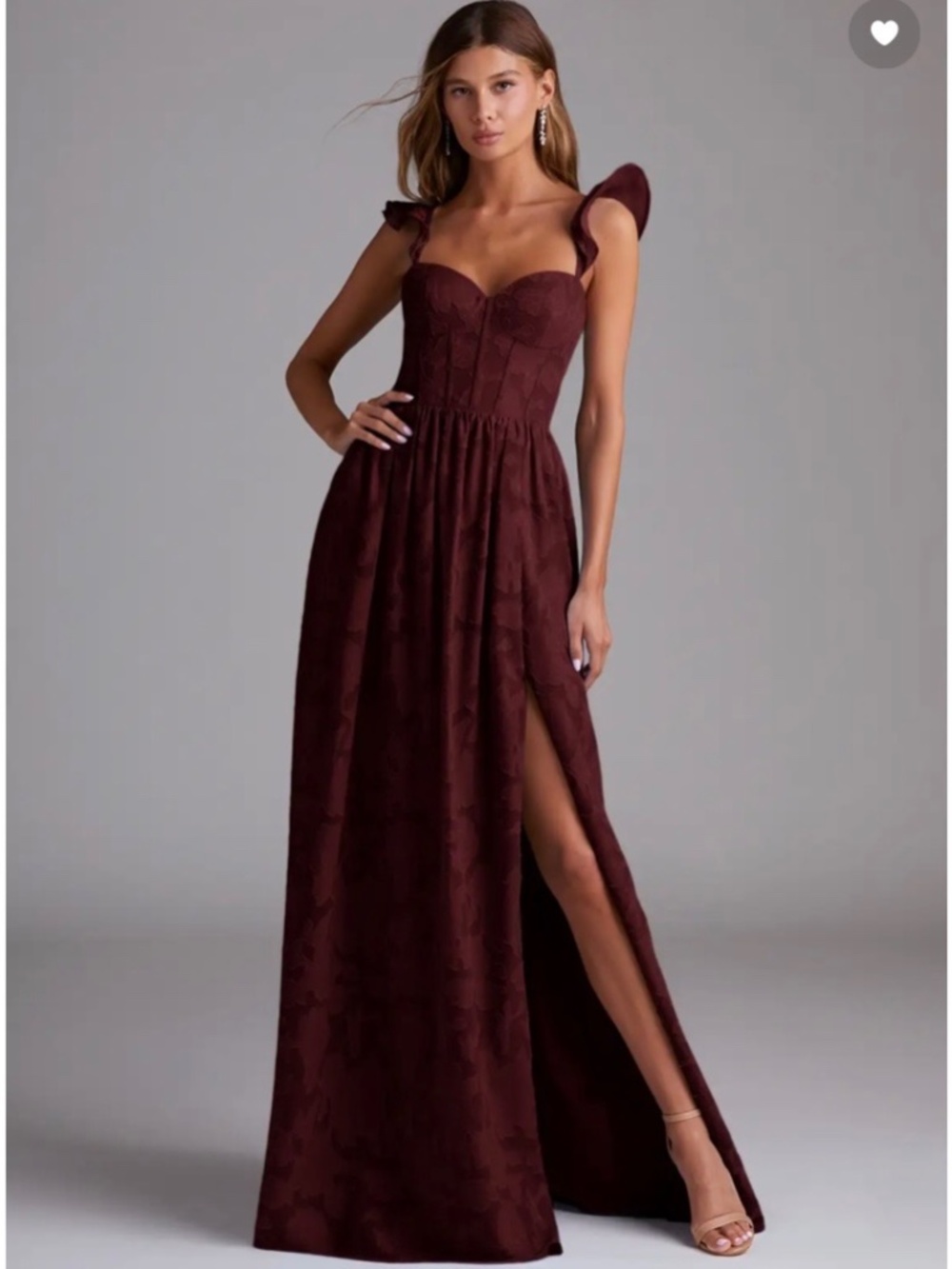 Azazie Denise cabernet sz 4